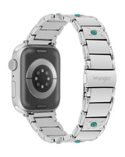 Wrangler® “Western Jewel” Link Bracelet With Turquoise Stones for Apple Watch®