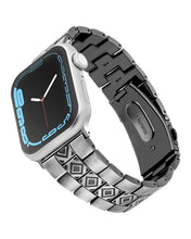 Wrangler® “Silver Mesa” Antique Alloy Link Bracelet for Apple Watch®
