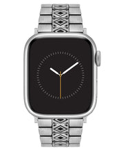 Wrangler® “Silver Mesa” Antique Alloy Link Bracelet for Apple Watch®