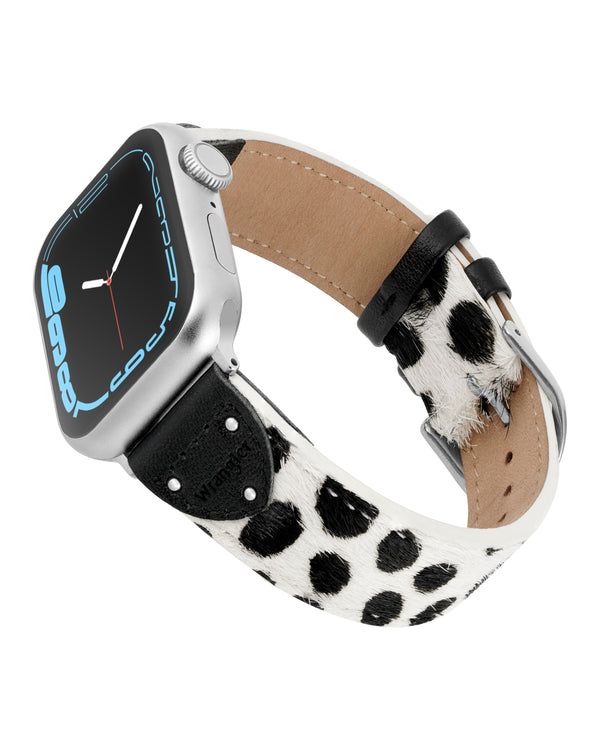 Wrangler® "Rodeo Ready" Calf Hair Studded Band For Apple Watch®
