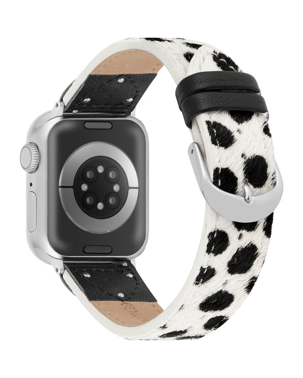 Wrangler® "Rodeo Ready" Calf Hair Studded Band For Apple Watch®