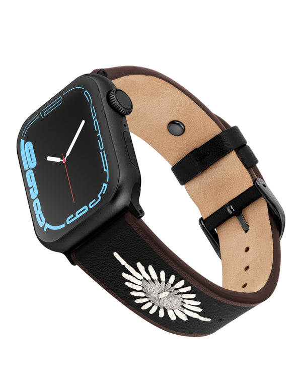 Wrangler® "Western Starburst" Leather Stitched Band for Apple Watch®