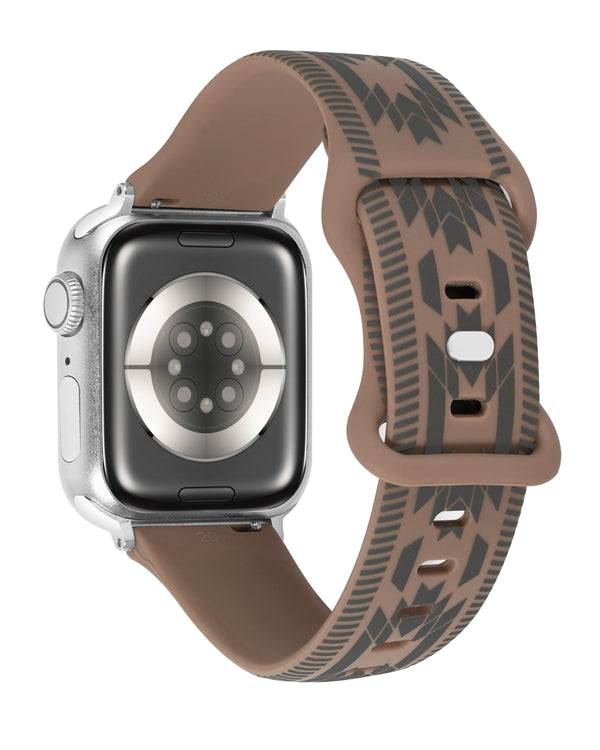 Wrangler® "Aztec Trail" Silicone Band For Apple Watch®