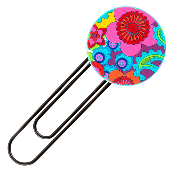 Silicone Paper Clip Bookmark by French Bull
