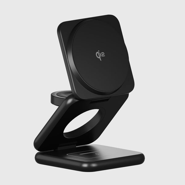 Qi2 3-in-1 Folding Wireless Charging Stand