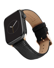 Lizard Grain Leather Band for Apple Watch®