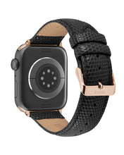 Lizard Grain Leather Band for Apple Watch®