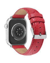 Lizard Grain Leather Band for Apple Watch®