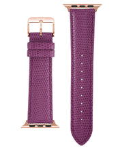 Lizard Grain Leather Band for Apple Watch®
