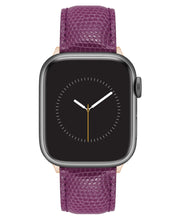 Lizard Grain Leather Band for Apple Watch®