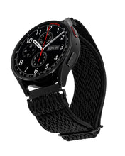 Textured Elastic Nylon & Color-pop Silicone Bands For Samsung, 2-Pack