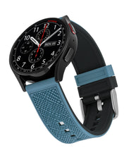 Textured Elastic Nylon & Color-pop Silicone Bands For Samsung, 2-Pack