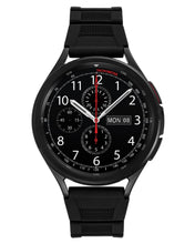 Sport Iconic Silicone Band & Stainless Steel Link Bracelet for Samsung Universal Smartwatch, 2-Pack