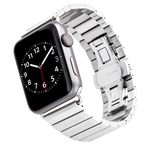 Stainless Steel Bar Link Band for Apple Watch®
