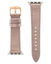 Metallic Leather Band for Apple Watch®